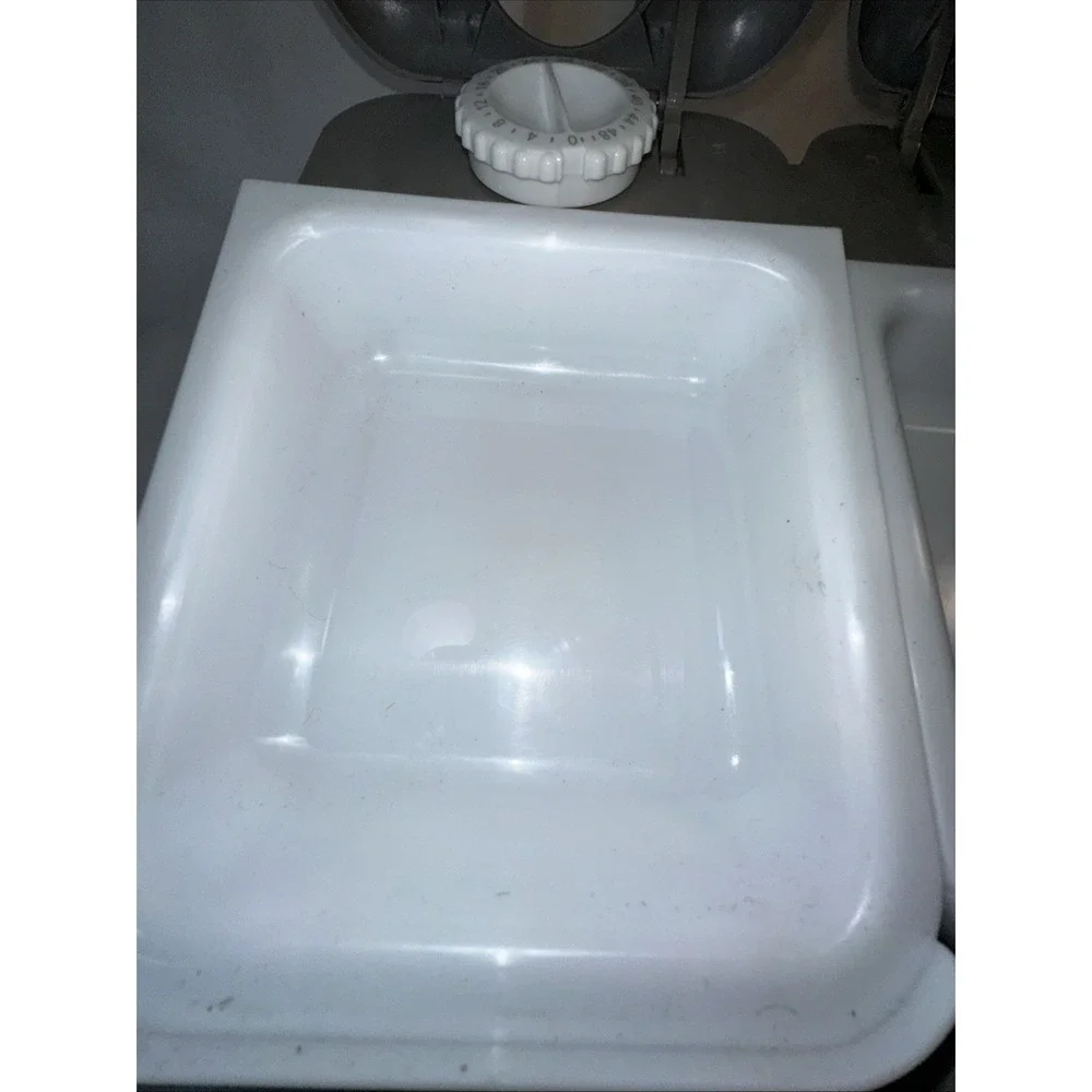 PetSafe Eatwell 2 Meal Automatic Pet Feeder, 2 Bowls, Plastic, White Tested